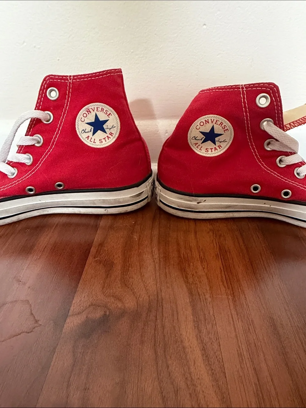 Converse Kids Red High Top All Star Sneakers